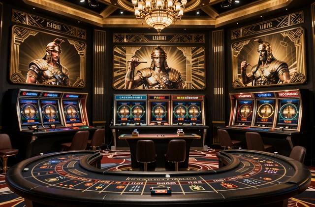 Digitale Spielelobby von Legiano mit Slots, Live-Tischen und Jackpot-Oberfl&auml;chen